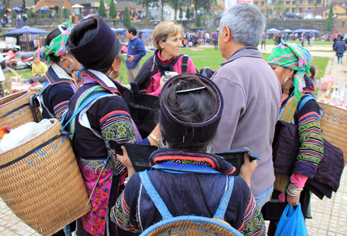 New day at Sapa market